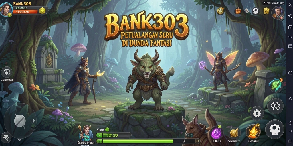 Tampilan screenshot menarik dari gameplay RPG yang mendebarkan.