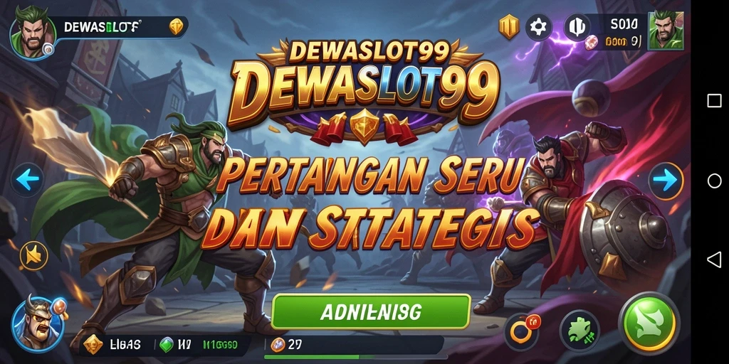 Tampilan menarik dari pertarungan intense di DEWASLOT99.