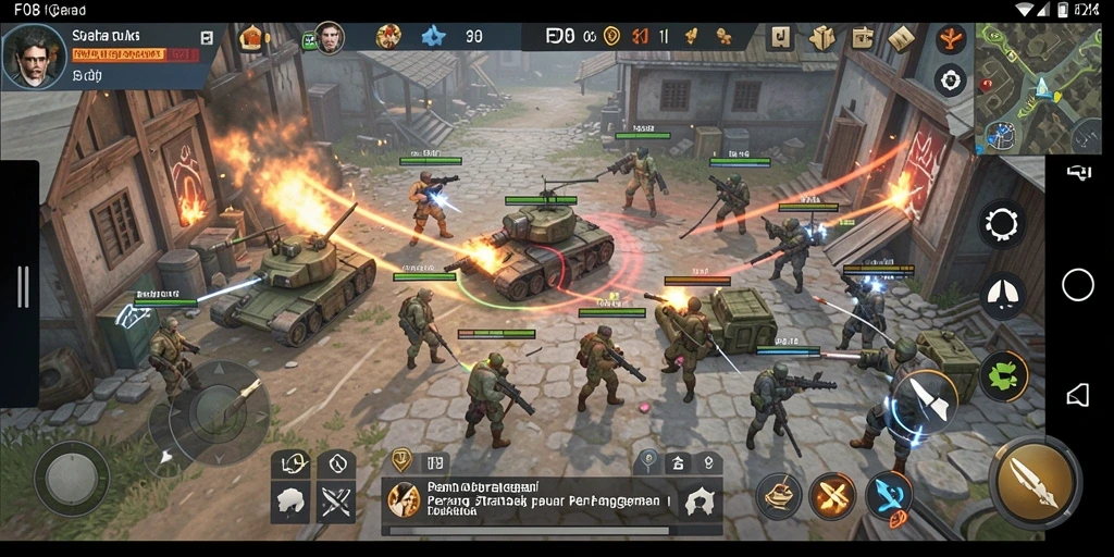 Tampilan gameplay F08 yang mendebarkan dan penuh strategi.