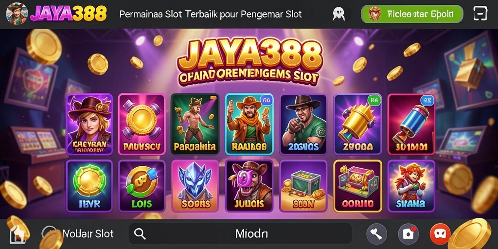 Tampilan gameplay Slot JAYA388 yang mengasyikkan dan menarik.