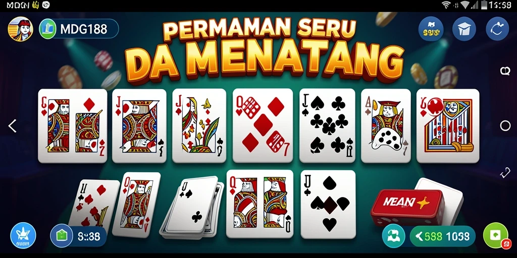 Tampilkan momen-momen seru dalam gameplay Domino.