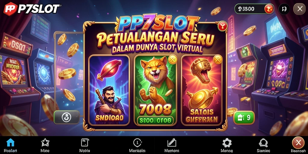 Tampilan menarik gameplay <strong>PP7SLOT</strong> dengan fitur slot yang seru.