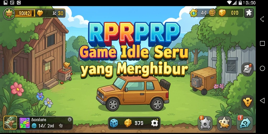 Screenshot RPRPRP menampilkan gameplay Idle yang menarik.