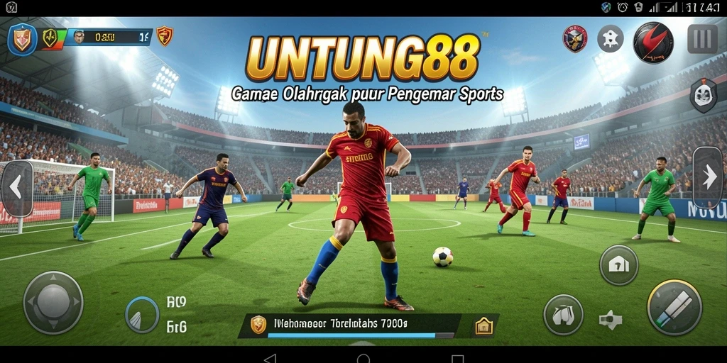Tampilan menarik dari gameplay UNTUNG88 dengan aksi olahraga seru.